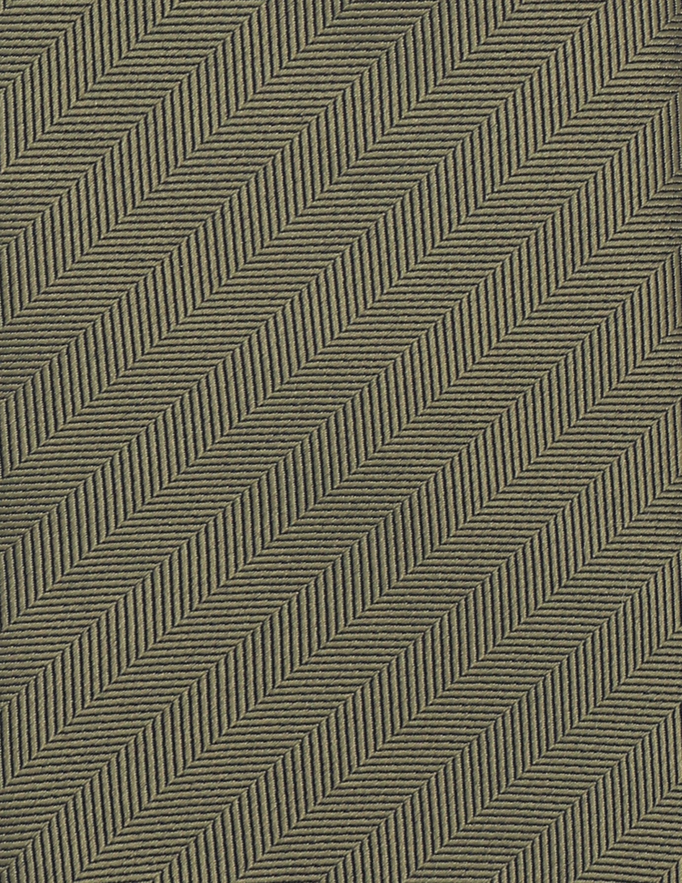 Tie Herringbone Remote Green